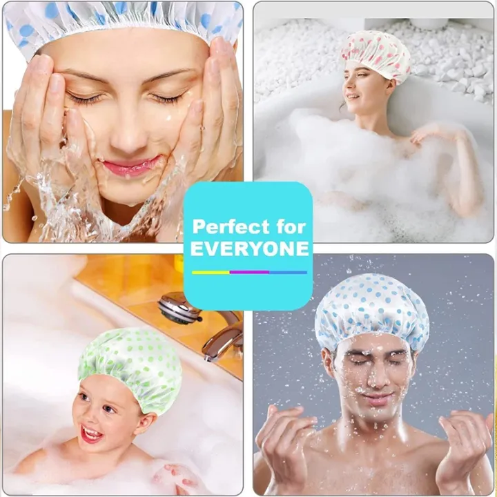 1/3PCS%20Women%20Shower%20Cap%20Fashion%20Wave%20Point%20Shower%20Hat%20Waterproof%20Elastic%20Reusable%20Bath%20Hat%20Hair%20Salon%20Spa%20Bathroom%20Supplies%20-%20Image%206