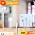 Apple Orginal Earpods Lightning Connector With warranty apple in-ear earphone.
