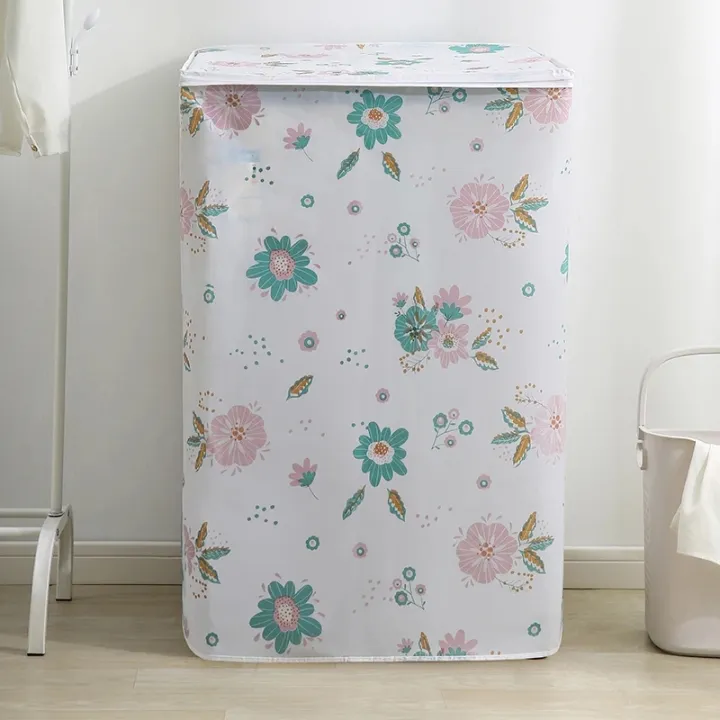 PEVA%20Washing%20Machine%20Cover%20Waterproof%20Smooth%20Dust%20Covers%20Multi-function%20Household%20Print%20Recyclable%20Washroom%20High%20Quality%20New%20-%20Image%204