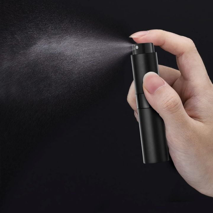 3/7Pcs%208ml%20Rotating%20Perfume%20Bottle%20Dispenser%20Glass%20Inner%20Cosmetic%20Spray%20Bottle%20Press%20Funnels%20Dispensing%20Accessories%20-%20Image%202