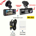 Dash Cam 2/3 Channel Car Black Box WiFi DVR HD 1080P Video Front Built-in and Rear Camera W/IR Night Vision car accessories. 