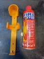 Fire extinguisher fire stop. 