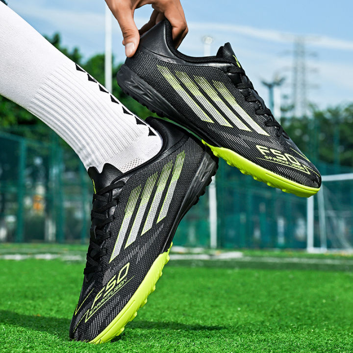 Men's%20High%20Top%20Soccer%20Shoes%20FG/TF%20Long%20Spikes%20%20Football%20Boots%20Lightweight%20Professional%20Athletic%20Training%20-%20Image%204