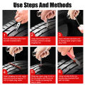 Auto Bike Tire Repair Car Tire Repair Tool Tyre Repair Kit Studding Tool Set 45 PCS Motorcycle Car Accessories Puncture Plug Set. 