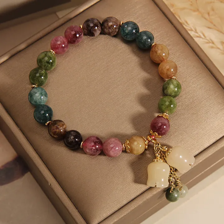 Fashion%20Natural%20Stone%20Beaded%20Bracelet%20for%20Women%20Lily%20of%20the%20Valley%20Flower%20Pendant%20Tassel%20Chain%20Bracelets%20Girl%20Party%20Jewelry%20%20-%20Image%203