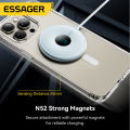 Essager 15W Magnetic Wireless Charger for iPhone 15 14 13 Pro Max Digital Display Wireless Charging Pad for Macsafe for Airpods.