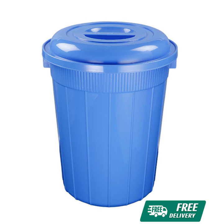 RFL Drum Bucket With Lid 70L Royal Blue 92526