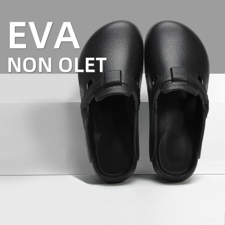 Baotou Berkemann Men's Summer Outdoor Casual EVA Anti-Slip Waterproof Dressing Slippers