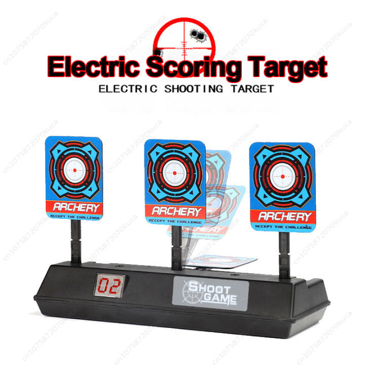 Smart Target System Electronic Scoring Target Electric Dart Target Mobile Automatic Return ...