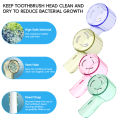 Toothbrush Dustproof Covers Caps Compatible with Braun Oral B Replacement Heads & iO Series Electric Toothbrush Head Protector.