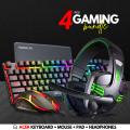 RGB Gaming Keyboard and Mouse and Headphones Combo with FREE Mousepad in Low price ~ Mechanical Feeling Gaming Key Board with 7 light RGB Gaming Mouse ~ Wired Keyboards for Mobile Gaming, Pubg, Laptop, PC, Minecraft, Xbox - 112 Keys - By FunBug. 