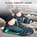 Men Work Safety Shoes Anti-puncture Working Sneakers Male Indestructible Work Shoes Men Boots Lightweight Men Shoes Safety Boots. 