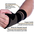 1pc Lifting Wrist Straps, Professional Wristband, Sports Compression Wrist Guard Arthritis Brace Sleeve. 