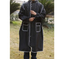 Long raincoat full body rainstorm proof electric bicycle single female male fashion student battery bike  poncho. 