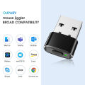 Mouse Jiggler Undetectable Automatic Mover USB Port Shaker Wiggler for PC Laptop Keeps Computer Awake Simulate Mouse Movement. 