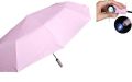 umbrella with LED torch light. 