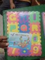 36 multicolored foam Mat, interlocking puzzle mat with removable alphabets letters and numbers. 