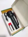 multifunctional led flashlight stepless dimming. 