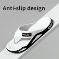Flip-Flops For Men Breathable Comfortable Beach Sandals for Men Casual Shoes Flip-Flops Fashion Slippers for Outdoors. 
