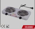 Hot Plate, Plated Stove - 2000W Portable Electric Stove for Cooking with 5 Levels Adjustable Temperature Double Coil Burner Cast Iron. 