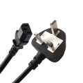 Desktop AC Power Cable 3 Pin High Quality 1.5M White Fuse.