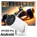 Hy300 Projector Smart Android 11 Mini Projector 1280*720 4K Decode Wifi BTS5.0 HDMI Port Home Cinema Outdoor Portable Projector 260 Ansi Lumens Ad Goods. 