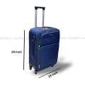Premium Fancy 20/24 Inch Trolley Luggage Bag – Lightweight Soft Shell Suitcase with wheels | Durable Fabric, Expandable, Secure Lock – Trolly for Men & Women.