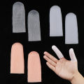 1 Pairs Silicone Finger Protector Sleeve Cover Anti-cut Heat Resistant Finger Sleeves Great Cooking Kitchen Tools. 