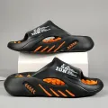 Men's Home Slippers Luxury 2024 Eva Sole Slippers for Man Adult Men's Sandal Slipers Flip Flop Male Shoes Sneakers House Slides. 