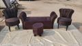 Bedroom sofa set 4 set deep down field coustomize color. 