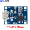 5PCS 5V 1A Micro/Type-c 18650 TP4056 Lithium Battery Charger Module Charging Board With Protection Dual Functions Li-ion. 