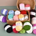 25g Soft Milk Cotton Knitting Yarn Anti-Pilling High Quality Knitting 4ply Cotton Yarn For Crochet Scarf Sweater Hat Doll Craft. 