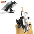 Universal metal phone/tablet stand clip, suitable for desktop/table/art easel, convenient for live streaming, video calls. 