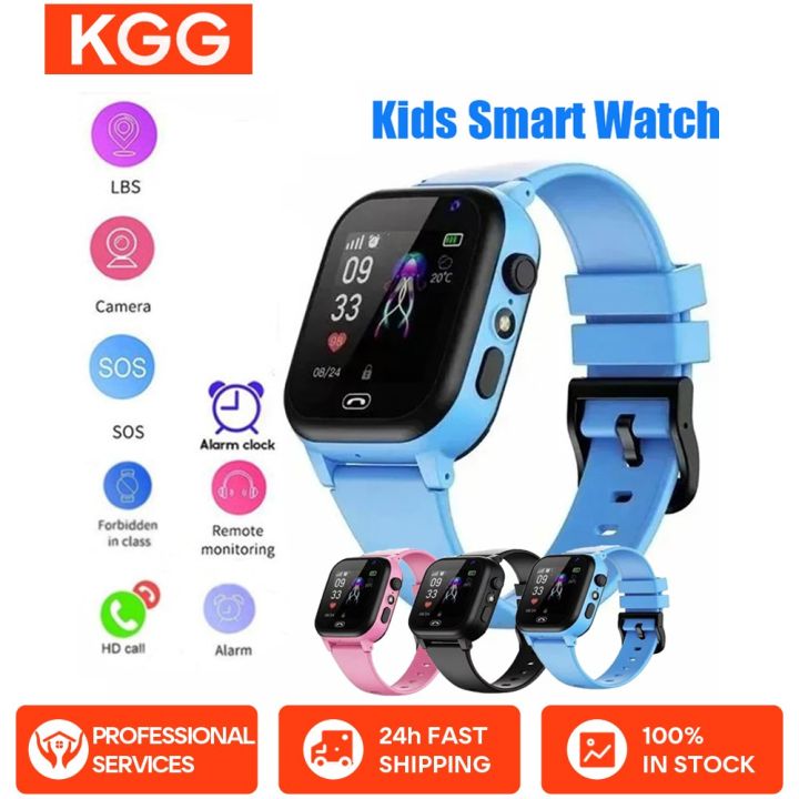 Kids Smart Watch SOS LBS Location Sim Card Call Child SmartWatch Camera ...