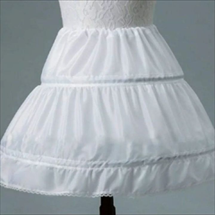 White%20Children%20kids%20Petticoat%20A-Line%203%20Hoops%20One%20Layer%20Flower%20Girls%20Crinoline%20Lace%20Trim%20Flower%20Girl%20Dress%20Underskirt%20-%20Image%202