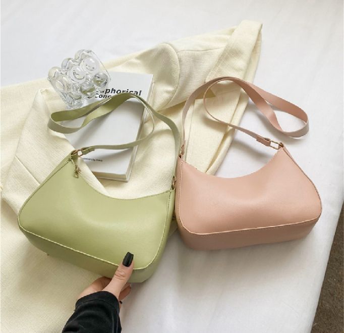 2023 Fashion Women's Clutch Handbags Classic Bag PU Leather Underarm Shoulder Bag Casual Female Shopper Tote Bag Luxury Hobos Bags