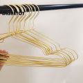 Delicate Metal Clothes Hangers Silver Gold Lightweight Sturdy Clothing Coat Hanger for Hanging Shirts T-Shirts Blouses.