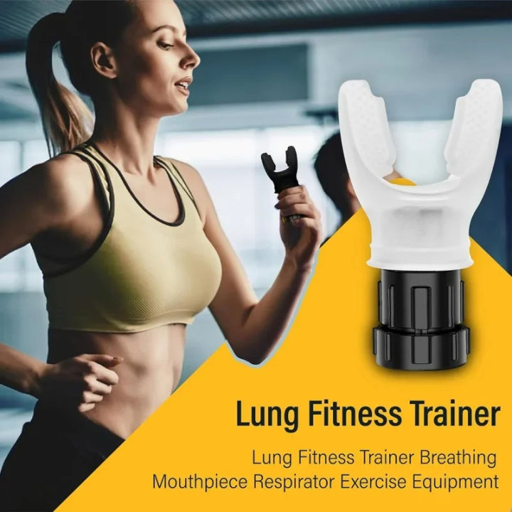 Silicone Breathing Fitness Exercise Equipment Portable Throat ...