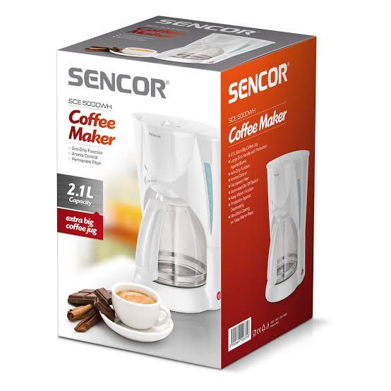 Sencor SCE 5000WH Coffee Maker 2.1L