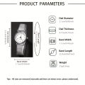Women Fashion Watch Casual Bracelet Watches Set Ladies Simple Dial Quartz Wristwatches Dress Clock Montre Femme. 