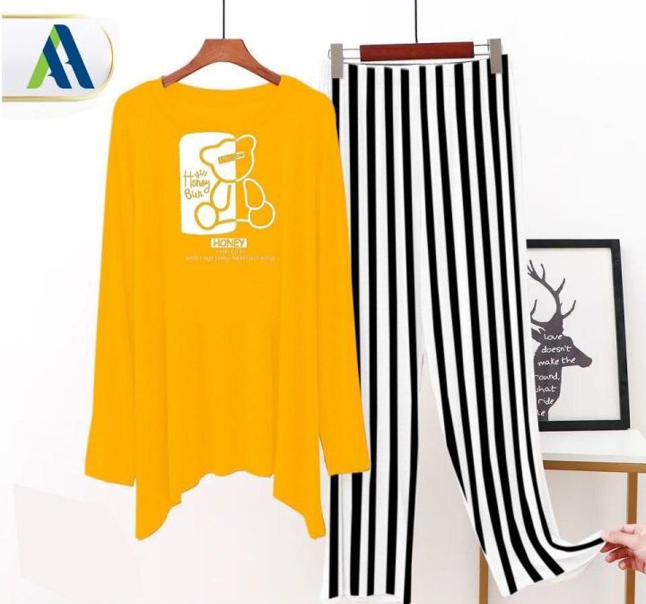 2%20PCs%20Women's%20Stitched%20Cotton%20Jersey%20Printed%20Night%20Suit%20-%20Image%204