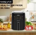 Sokany Air Fryer 5 Ltrs Digit Display And Touch. 