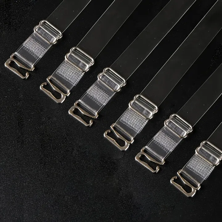1/3pairs-Underwear%20Transparent%20Shoulder%20Strap%20TPU%20Elastic%20Adjusting%20Bra%20with%20Crystal%20Invisible%20-%20Image%207