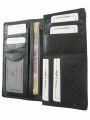 MODEL: NW-01 Pure Cow Leather Stylish Long Wallet,  12 Card Holder, 1 Mobile Compartment, 2 Money Compartment, Soft Leather. 