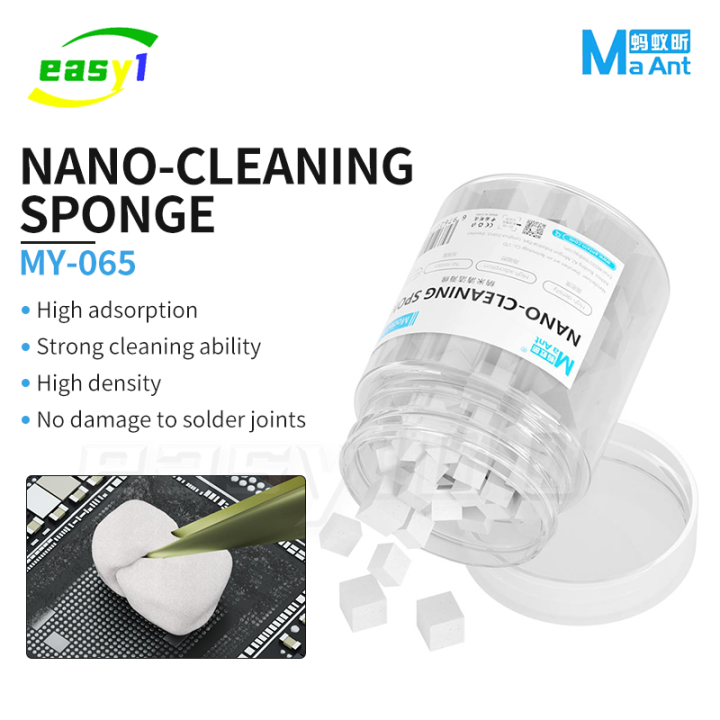 Maant MY-065 Nano Cleaning Sponge Without Residual Strong Adsorption High Density Mobile Phone Motherboard Chip Cleaning Tool