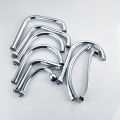 Kitchen faucet Replacement Stainless Steel Sink Tap Spout Pipe Fittings Single Handle Connection Cardan Tube Rotates Large Bend.