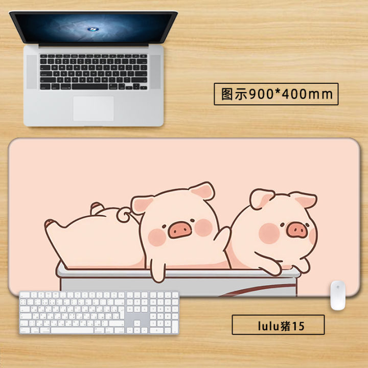 Cartoon%20Pink%20Cute%20Pig%20Large%20Mouse%20Pad%20-%20XXL%20Kawaii%20Desk%20Mat%20for%20Girls,%20Creative%20Non-Slip%20Keyboard%20Surface%20for%20Gaming%20&%20Office%20-%20Image%206