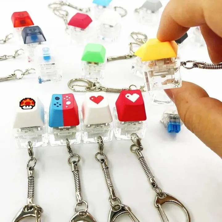 1pcs%20Pressable%20Keycap%20Keychain%20Mechanical%20Keyboard%20Switch%20Fidget%20Toy%20for%20Stress%20Relief%20Bag%20Decoration%20Accessory%20-%20Image%203