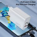 Xiaomi Mi 67W GaN 1C1A Smart Fast Charger Dual Port USB-A/USB-C High-Power Wall Charger For Phone/Tablet/Laptop/Watch. 