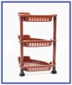 Suzec Premium Multipurpose Plastic Trolley - 3-Layer Stackable Shelf Cart with Dish Rack**

The **Suzec Premium Multipurpose Plastic Trolley** is a practical and stylish addition to any kitchen or household. This 3-layer stackable shelf cart provide. 
